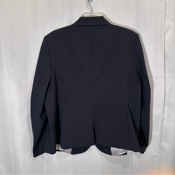 Calvin Klein Women's Dark Navy Blazer - Picture 2 of 8